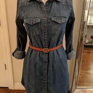 Denim dress